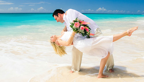Mariage sur une île privée sur l'Ile Maurice