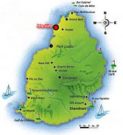 Maritim Hotel Mauritius Location Map