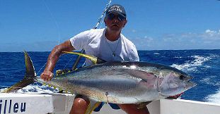 Pêche au Gros à Rodrigues : Demi-journée ou Journée Complèt