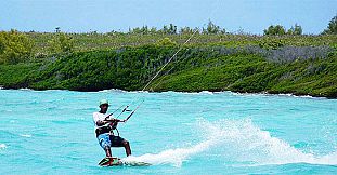 Kitesurfing (Kite Surf) - l'île de Rodrigues