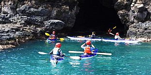 Découverte des Grottes en Kayak- Côte Ouest