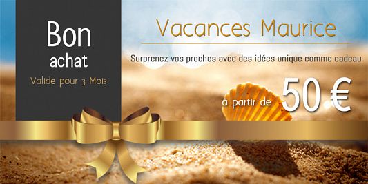 Vacances Maurice - Bon d'Achat