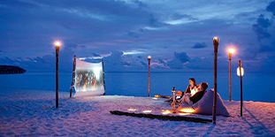 Private Movie Night with Dinner at Shanti Maurice
