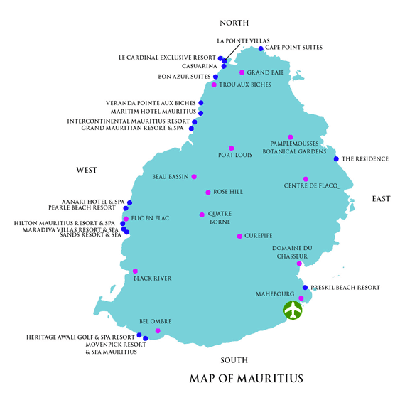 carte-de-la-cote-ouest-ile-maurice