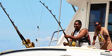 Pêche au gros sur l'île Maurice
