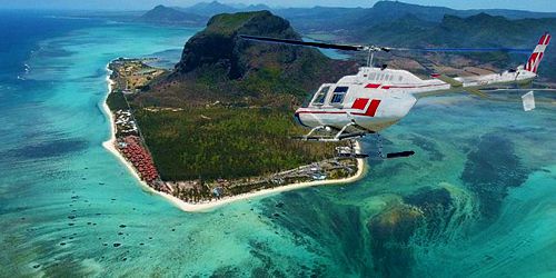 Excursion en Hélicoptère – Cascades de l'île Maurice
