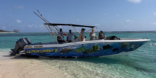 Private speed boat trip coin mire flat island half2017