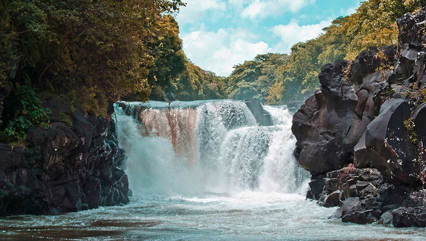 Grand River South-East Waterfalls - Mauritius