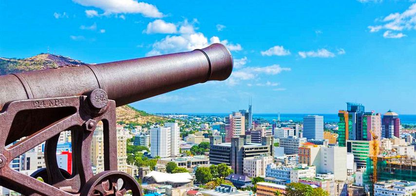 La Citadelle (Fort Adelaide) Urban Viewpoint - Mauritius